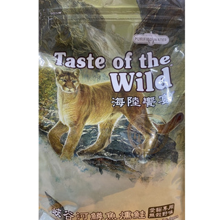 Taste of the Wild 海陸饗宴 鹿肉鮭魚/鱒魚燻鮭 無穀貓飼料 2.27kg 6.6kg