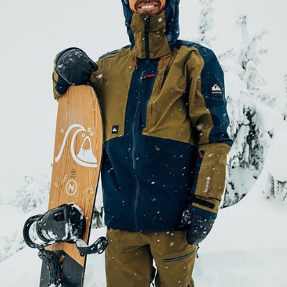 【新品現貨】QUIKSILVER 男士 GORE-TEX Snow 10K外套滑雪滑雪板 機能外套
