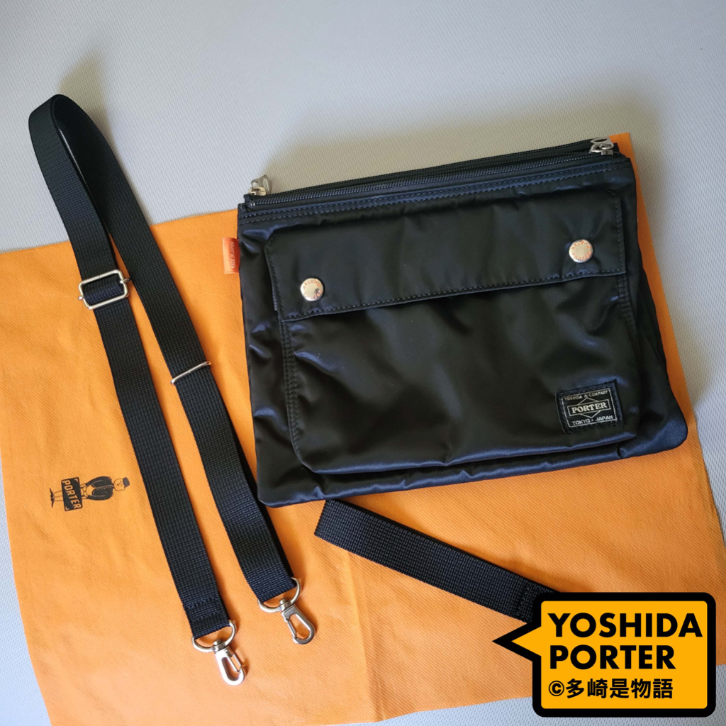 (直降) 稀少美品 l 日本製 吉田PORTER x ANA限定 3WAY 單肩包 側背包