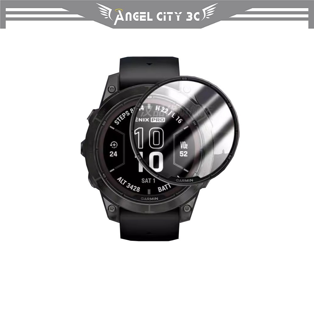 AC【3D曲面複合】Garmin Fenix 7 Pro / 7s Pro / 7x Pro抗刮 軟膜 全螢幕  保護貼