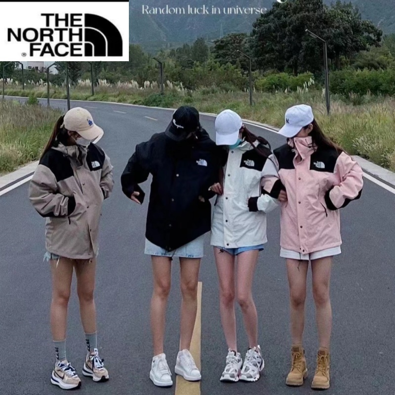 美版The North Face TNF 北面 北臉 1990 沖鋒 衝鋒 衣 防水防風 男 女 同款 情侶 外套 連帽