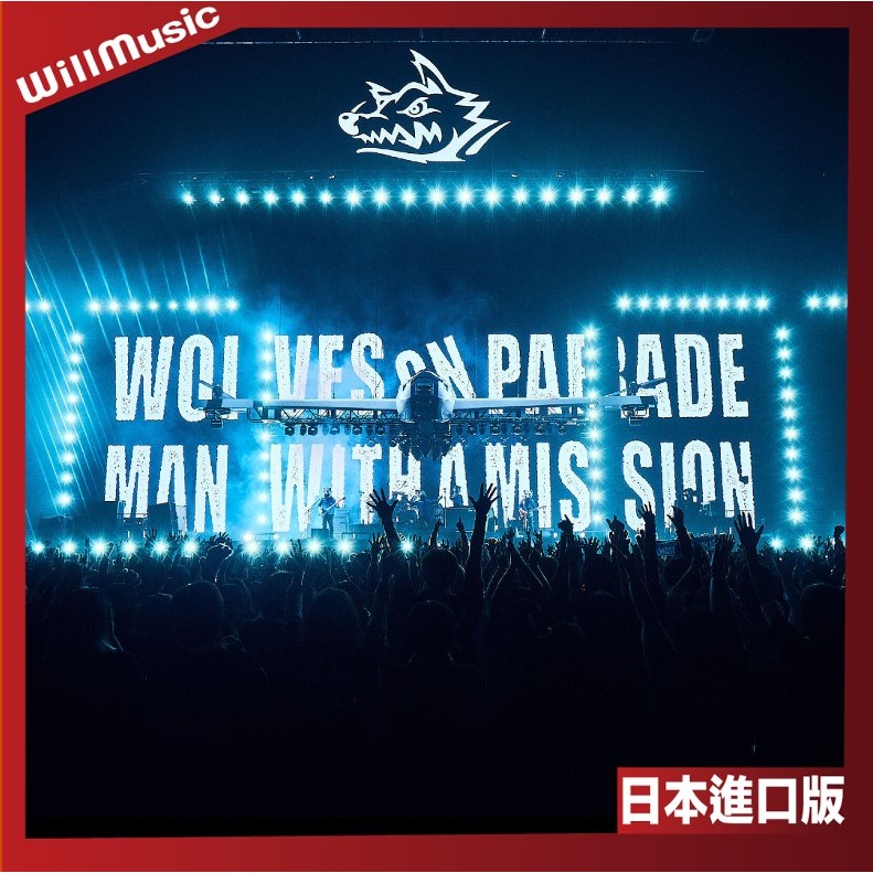 微音樂💃 代購 日版 MAN WITH A MISSION Wolf Complete Works 2023 演唱會影像