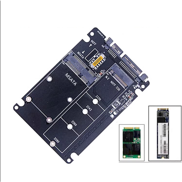 現貨皓哥 MSATA/M.2 NGFF轉SATA3 轉接卡/板/盒 2.5吋 SSD固态硬盘轉USB3.0