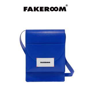 【FAKEROOM】克萊茵藍色 彩虹郵差包(小) 造型側背包 斜背包 手機包 小廢包 (現貨+預購)