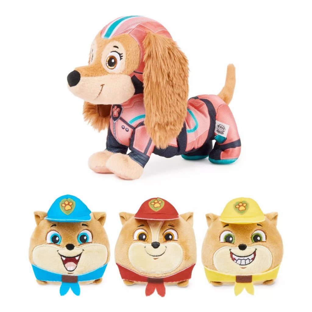 現貨可伸縮共4隻娃娃🚀正貨🚀美國品牌 PAW PATROL 汪汪隊立大功 汪汪隊 娃娃 天天 玩具 Liberty 玩偶