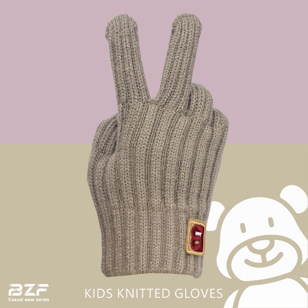 【BZF本之豐】兒童針織觸控手套(B7309) 防寒手套 禦寒手套 寒流 冬天