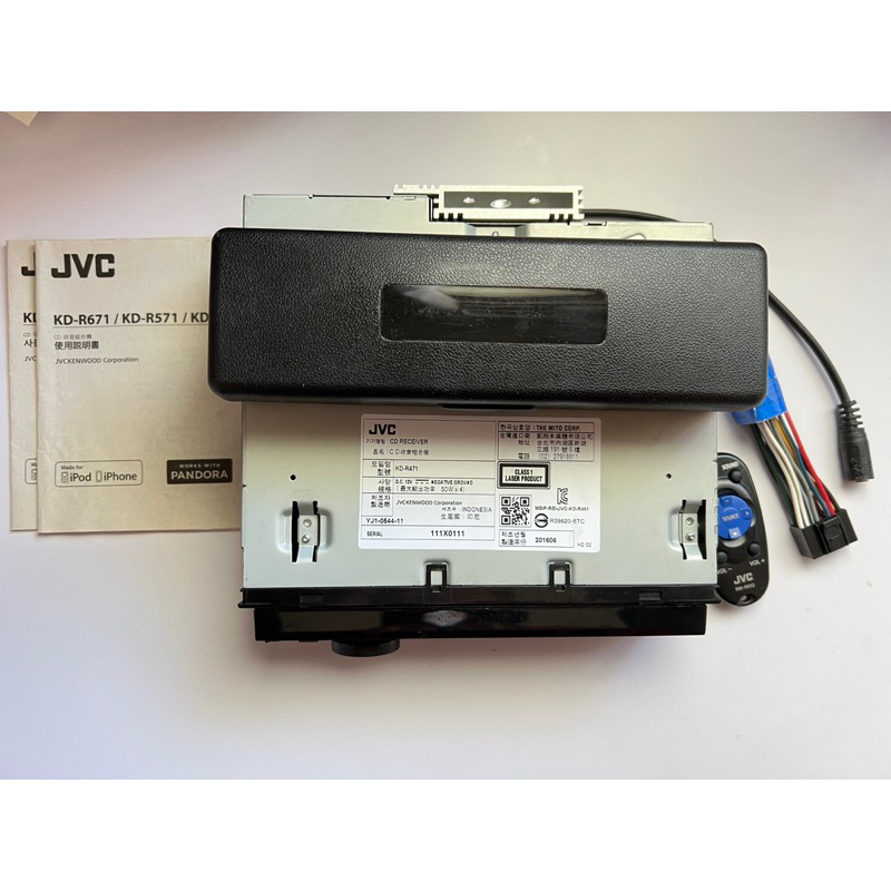 JVC KD-R471 汽車 CD主機 音響主機 藍芽接收器