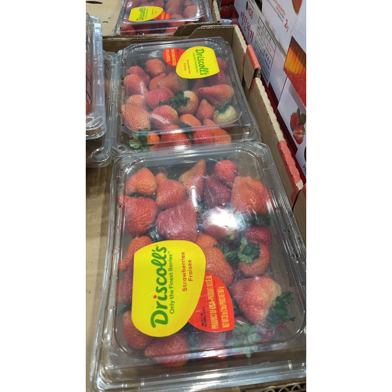 第一賣埸空運美國草莓907公克（低溫宅配）#39377