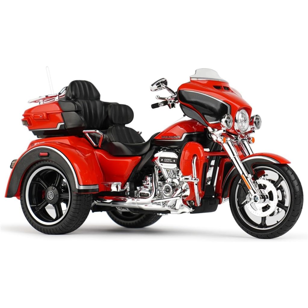 八田元氣小棧: 全新日版 Maisto 1:12 哈雷 2021CVO Tri Glide 三輪車 顏色Orange