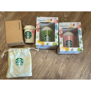 斷捨離✨✨✨星巴克 Starbucks⭐️ 全新未用 絕版 正版 限量 櫻花版草莓奶霜星冰樂 抹茶奶霜星冰樂 行動電源