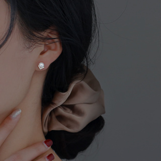 【 Renkel 】S925純銀 淡水珍珠耳環 珍珠耳環 鑲V型 鋯石耳環 復古耳環 法式耳環 珍珠耳釘 珍珠 耳飾