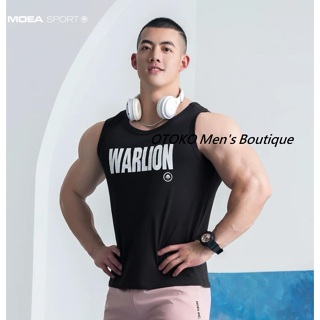 【OTOKO Men's Boutique】MOEA SPORT 墨立方:透氣健身運動背心／黑色(台灣獨家代理)