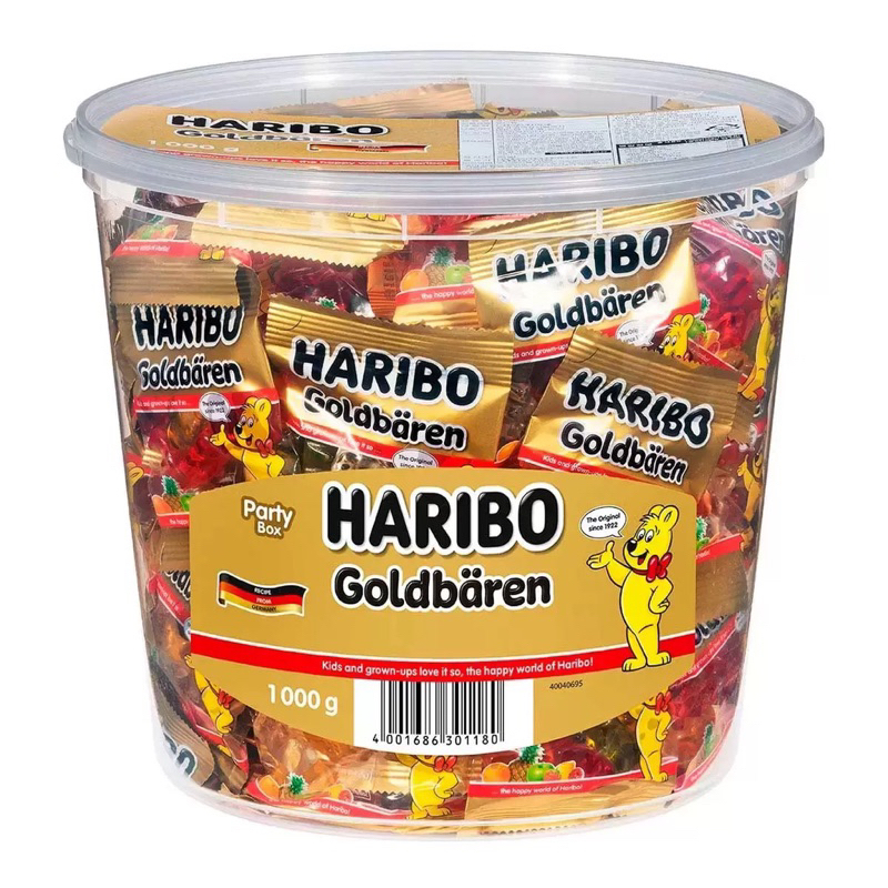 HARIBO 哈瑞寶 小熊QQ水果軟糖 一般 葡萄口味 1kg
