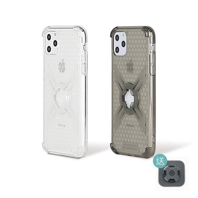 GU CAMP騎士部品 Intuitive Cube X-Guard iPhone11 氣囊蜂巢式手機殼（贈無限公扣）