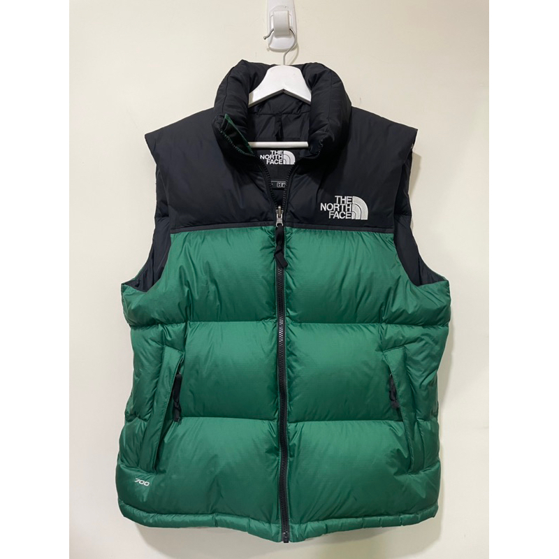 The North Face M 1996 羽絨背心外套 綠色 保證正品台灣專櫃購入