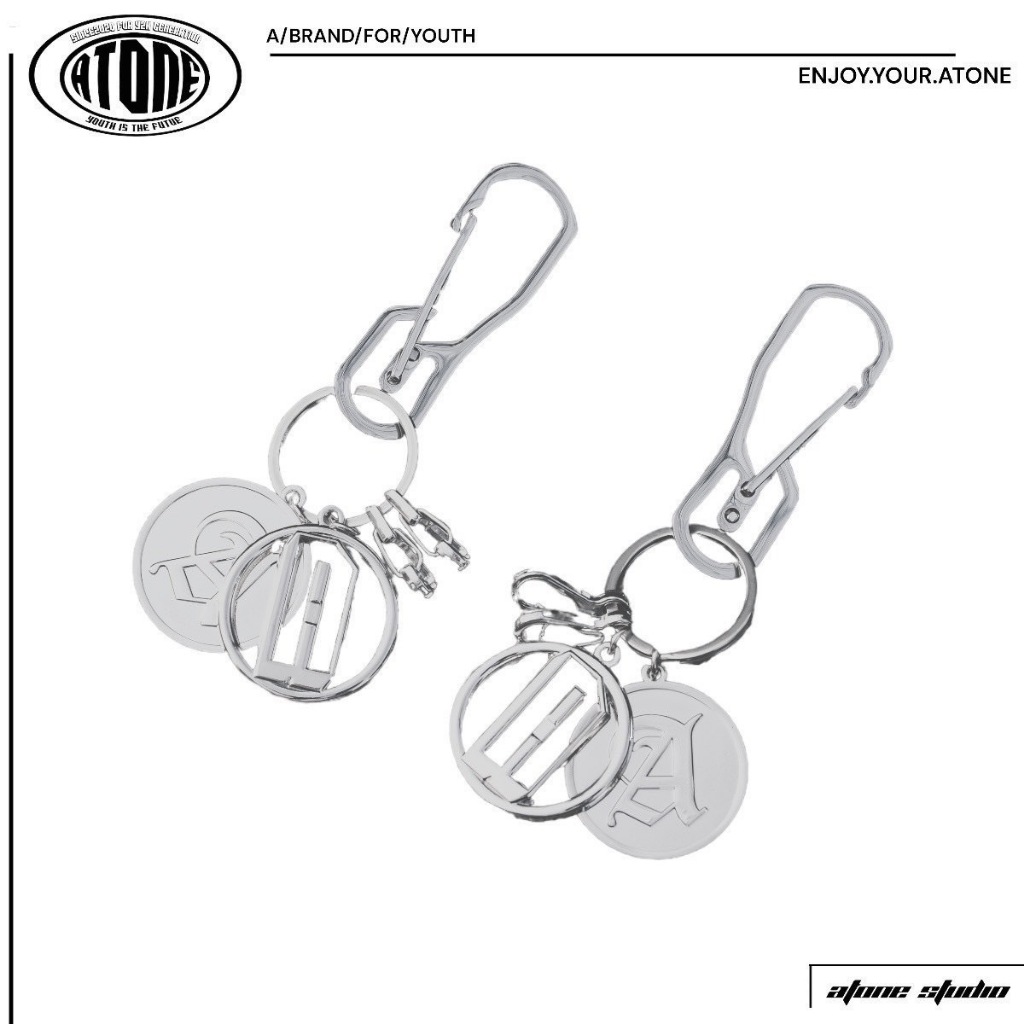 【JIN】現貨！Atone studio 23FW “Key Ring” 吊飾 鑰匙圈 金屬 褲鏈 配件