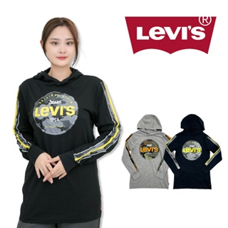 出清 Levis 青年版 薄帽T 現貨 雙馬車 設計款 60kg以下 長袖 純棉 連帽 帽T #8713