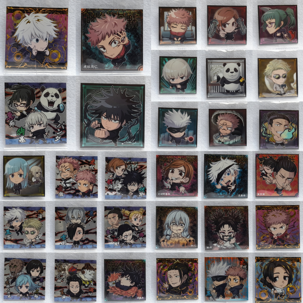 正版 咒術迴戰 貼紙 確認款 單售 vol.5 第五彈 狗卷 熊貓 七海建人 宿儺 真人 五條悟 夏油傑 脹相 乙骨憂太