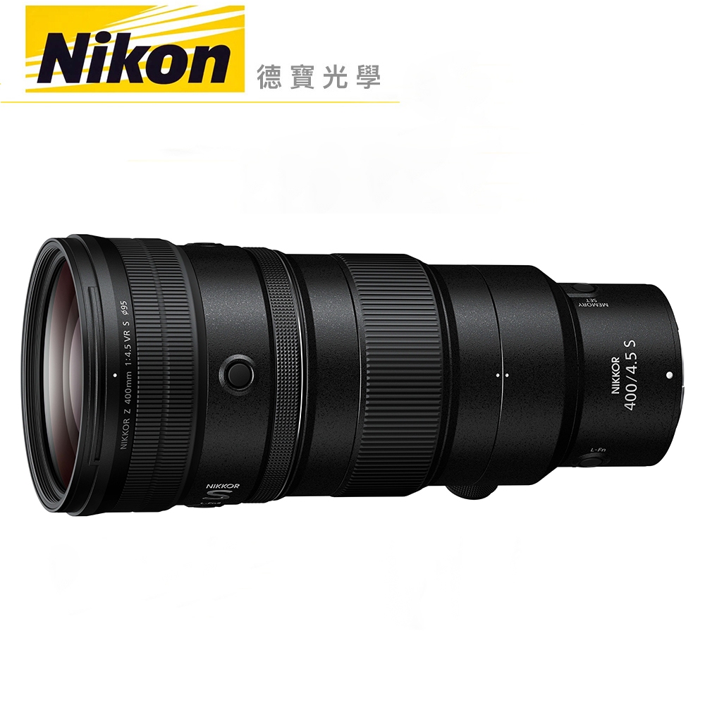 Nikon Z 400mm f/4.5 VR S Z系列 超遠攝定焦鏡 飛羽攝錄影 微單眼 鏡頭 出國必買 總代理公司貨