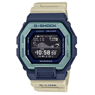 【CASIO】卡西歐 G-SHOCK G-LIDE經典設計衝浪者潮汐電子錶 GBX-100TT-2 臺灣卡西歐保固一年