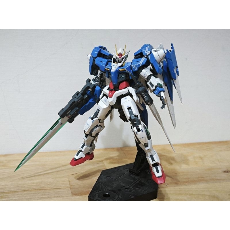 萬代 正版 已組 模型 完成品 RG OO鋼彈 OOR OO Raiser  1：144 殺肉 