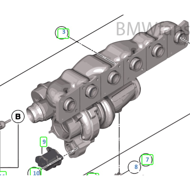 BMW F87 M2 N55 渦輪增壓器 原廠全新渦輪 副廠全新渦輪 渦輪翻新整理 需報價