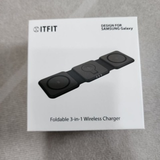 〔全新〕ITFIT 摺疊三合一無線充電板 無線充電 三合一充電板 手機充電 耳機充電 手錶充電