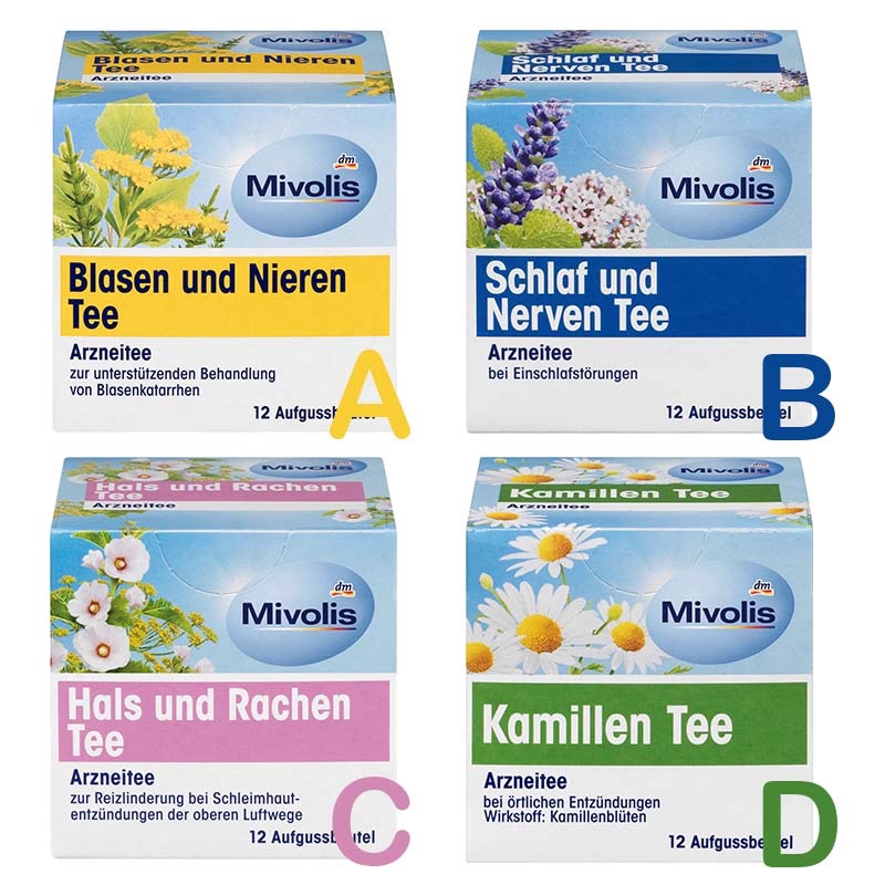 現貨德國 🇩🇪 Mivolis 超人氣經典草本植物🌿茶包 純素