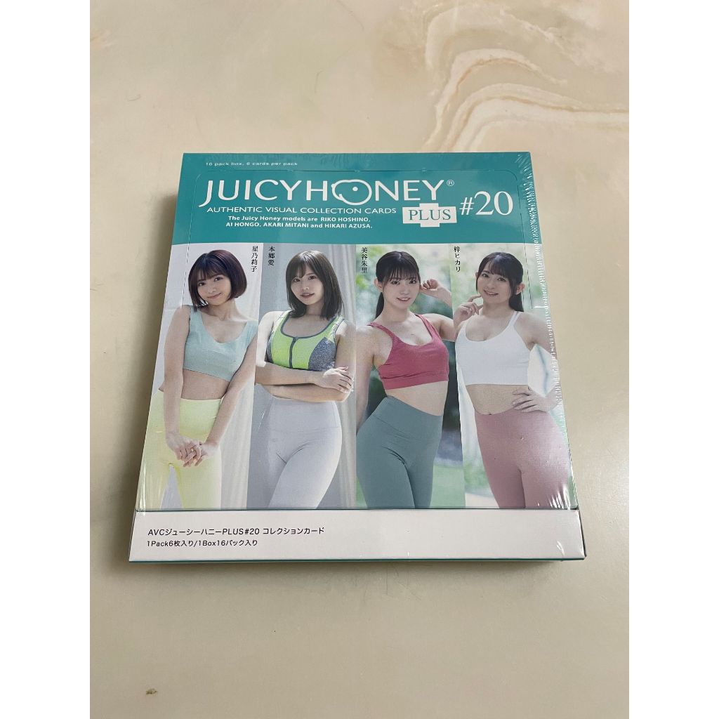 Juicy Honey plus#20 全新未拆封卡包 含星乃莉子、本郷愛、美谷朱里、梓光莉 可拆SP 簽名 用品