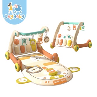 JOYBABY 嬰兒健力架 寶寶健身架 學步車 踢踢琴 遊戲墊 腳踏鋼琴音樂毯 寶寶玩具地毯