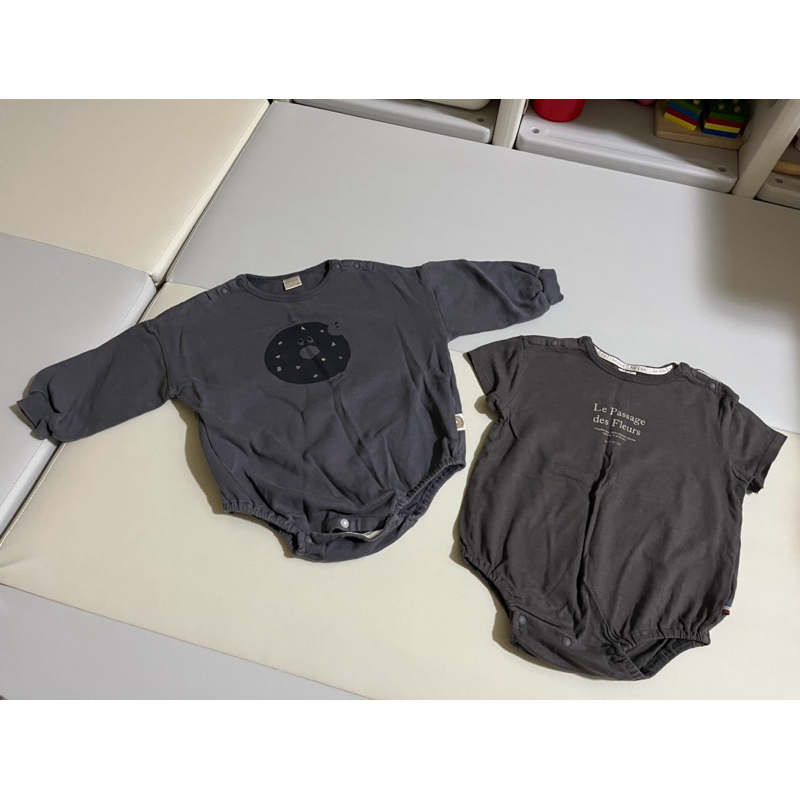 現貨❗️二手❗️日本品牌 tete a tete 80cm 長袖 短袖 包衣 嬰兒 用品
