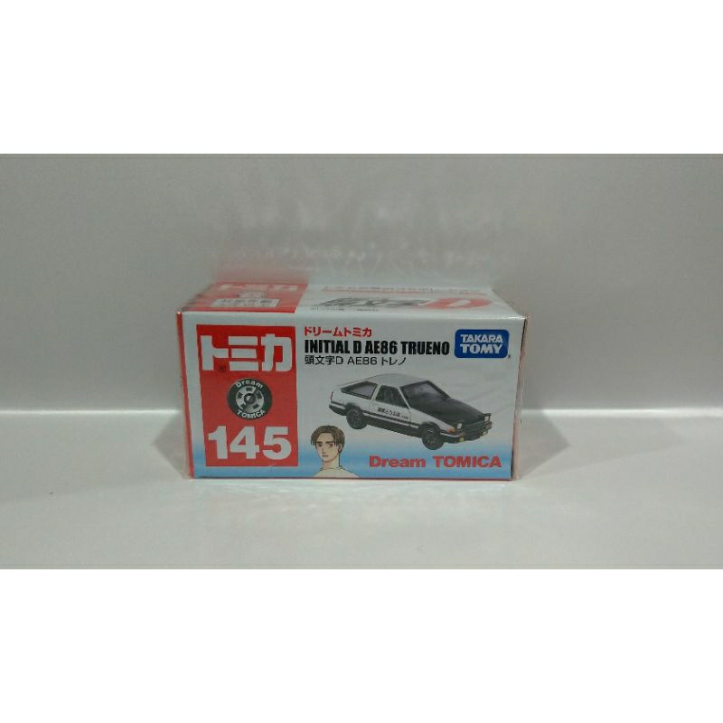 全新現貨 TOMY TOMICA 145 多美 INITIAL D AE86 TRUENO 頭文字Ｄ 藤原 拓海 小汽車