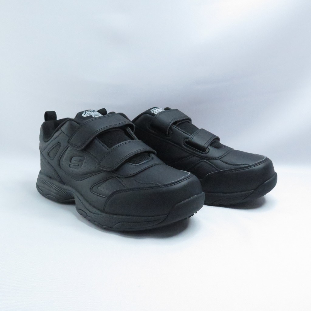 SKECHERS DIGHTON ROLIND 200200WBLK 男鞋 ASTM認證 工作適用 防靜電 寬楦 黑