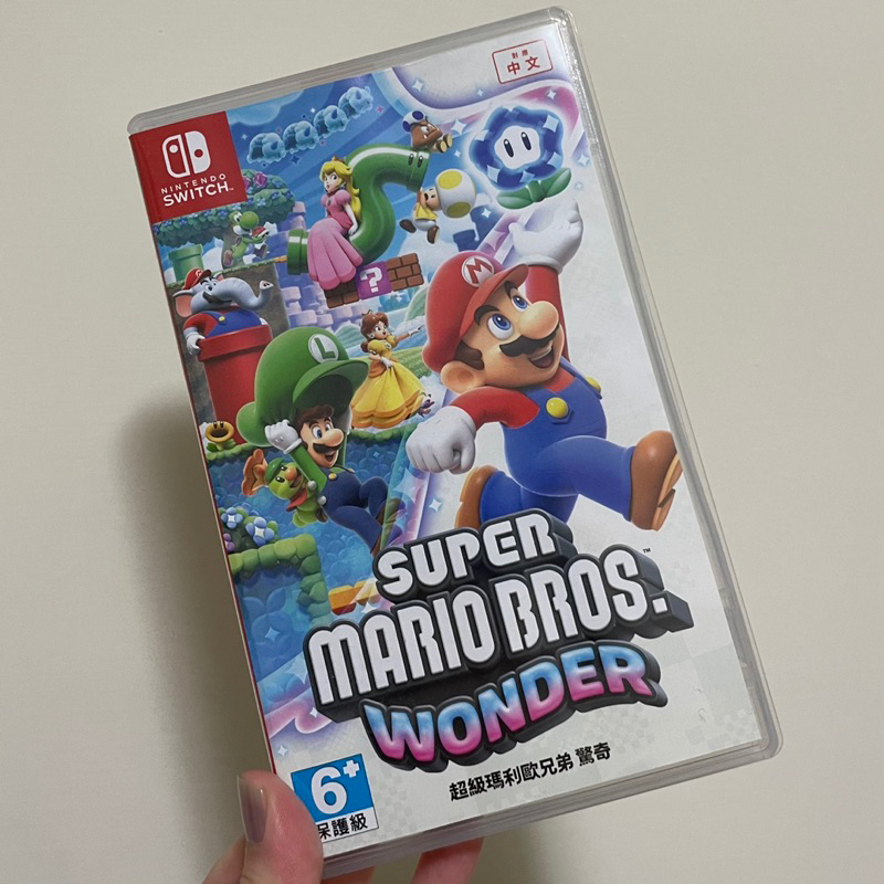 Super Mario Bros Wonder 驚奇 中文 二手 Switch