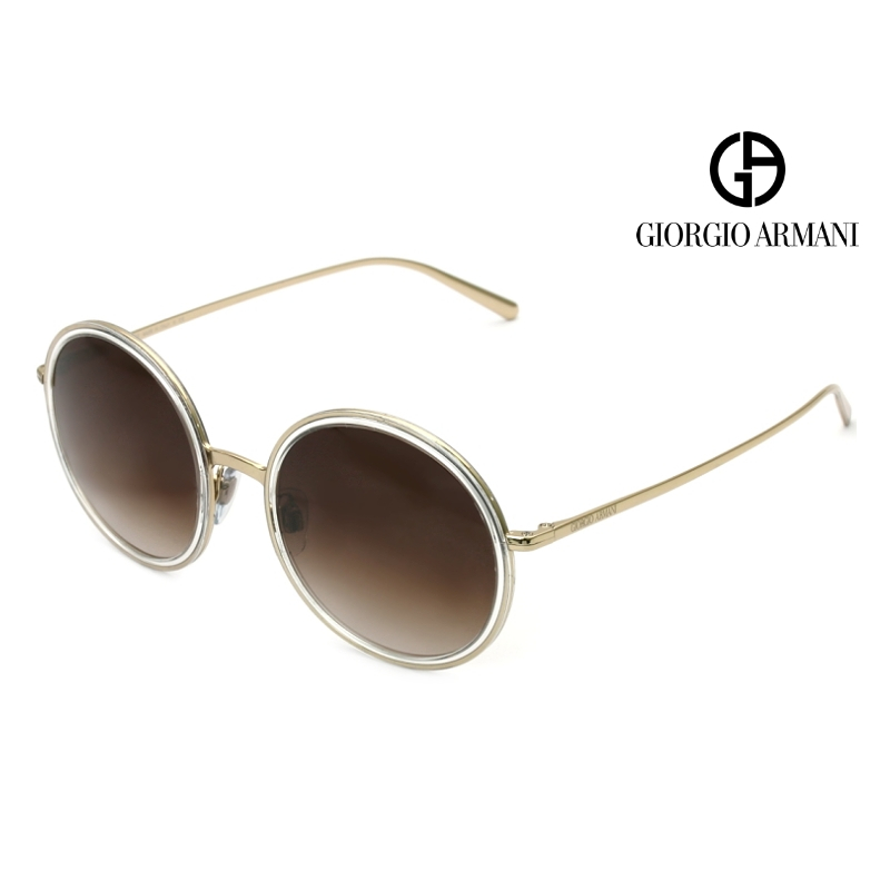 Giorgio Armani AR6052 喬治亞曼尼太陽眼鏡｜時尚復古圓框墨鏡 男女生品牌眼鏡框【幸子眼鏡】