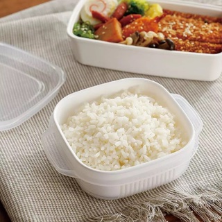 【日本霜山】微波蒸煮米飯冷凍冷藏保鮮盒 400ml