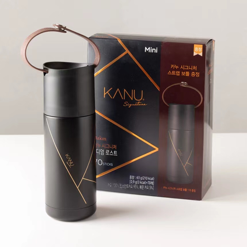 (現貨) 韓國 國民品牌 KANU咖啡 美式咖啡 附保溫杯 孔劉代言