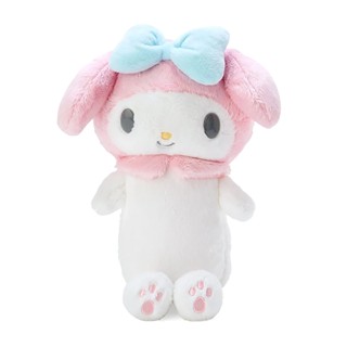 Sanrio 三麗鷗 軟綿綿系列 角色造型絨毛坐姿筆袋 美樂蒂 554901
