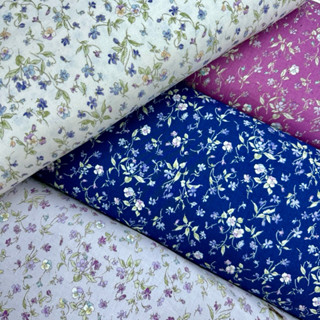 【大同布行】日本Sevenberry薄棉布 日本布 進口布 雅緻花朵 適用布包、抱枕、手作、桌巾、手作、門簾、佈置、布料