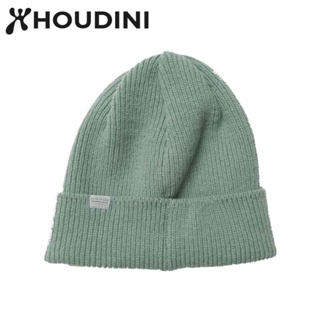 【Houdini】瑞典 原廠貨 中性 Hut Hat 中性羊毛毛帽/運動/生活/旅行 結霜綠