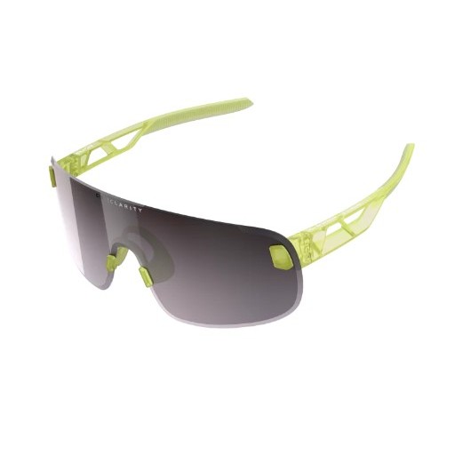 [POC] Elicit 競賽款運動眼鏡 黃框/紫片 附透明鏡片 巡揚單車