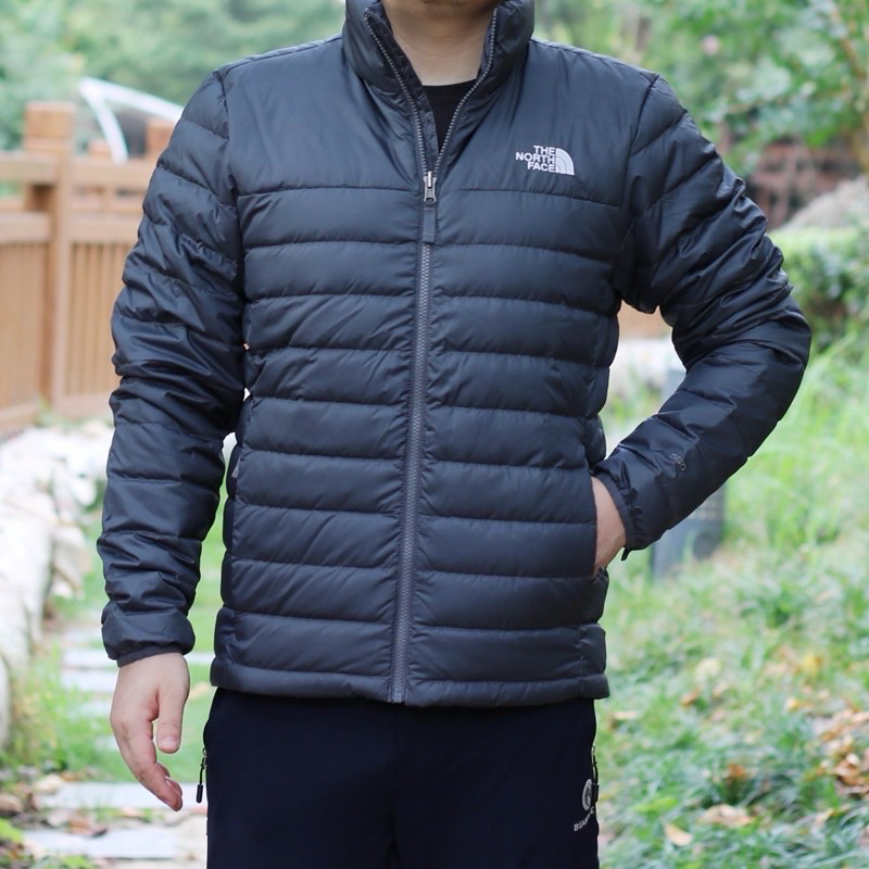 The North Face 550 羽絨外套 石墨灰 九成新XL 不議價