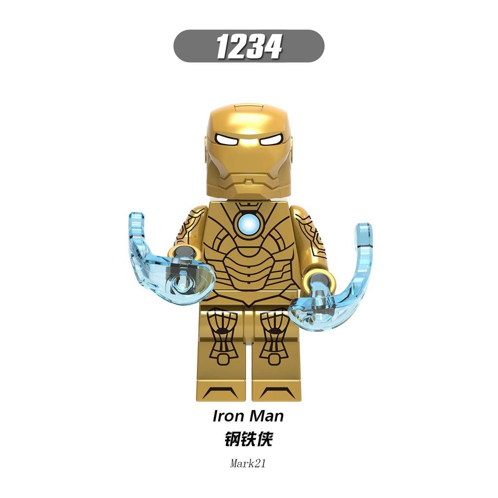 【玩具當鋪】鋼鐵人積木人偶 第三方積木 MK21鋼鐵俠 LEGO 復仇者聯盟 積木 人仔
