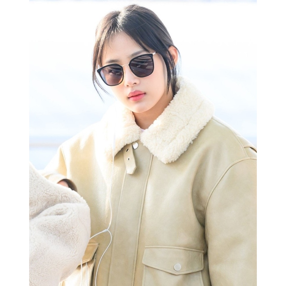 韓星 MINJI /宋江 機場/畫報同款品牌 CARIN 墨鏡/太陽眼鏡型號 ONEILL MORE ~1/27之後出貨