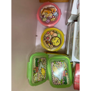 7-11蛋黃哥玻璃保鮮盒，適用微波爐和烤箱（全新）📌有任何問題都可以私訓聊聊
