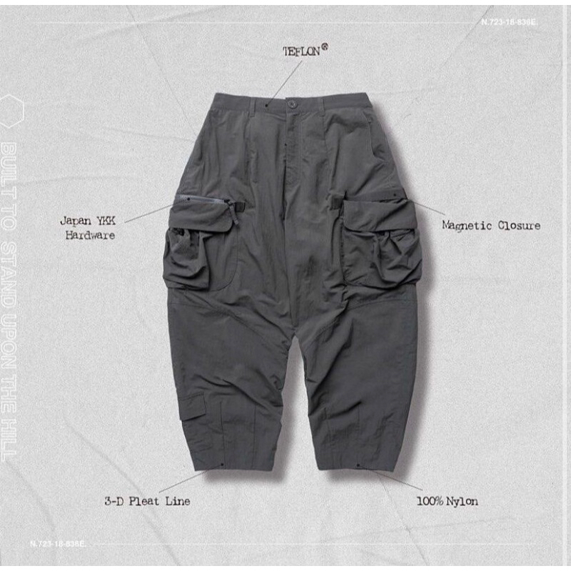 goopi MT-03 wide cargo pants