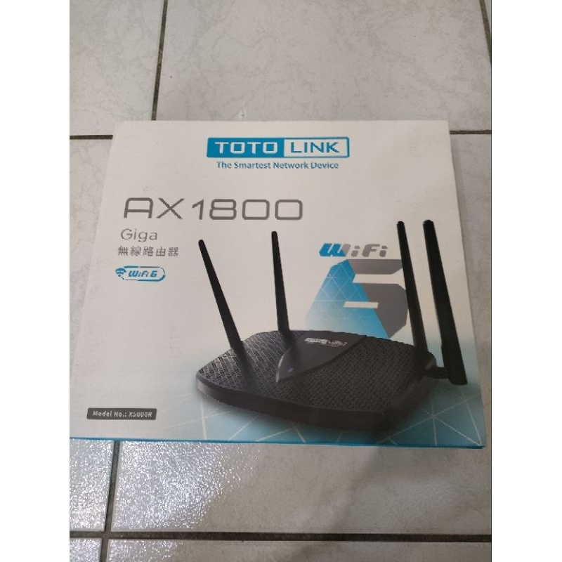 TOTOLINK AX1800 X5000R Giga WIFI 6無線路由器 免運