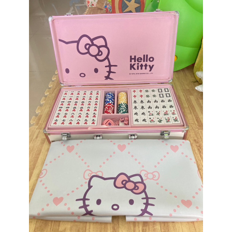 Kitty 2016年 麻將組 限量 經典 珍藏 粉色