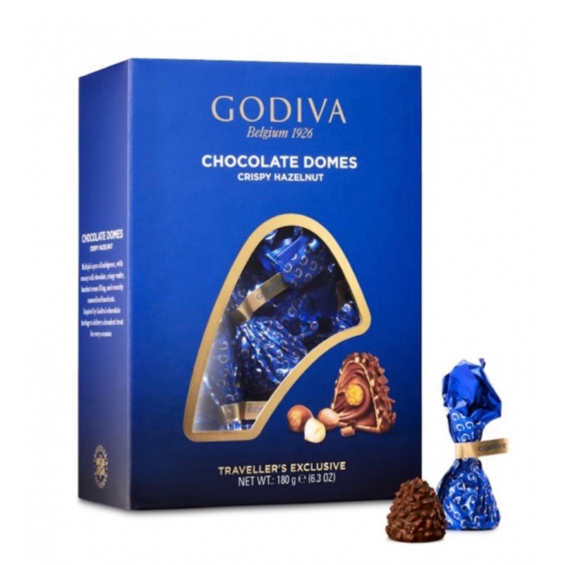 預購 代購 GODIVA CHOCOLATE DOMES 榛果巧克力 180g