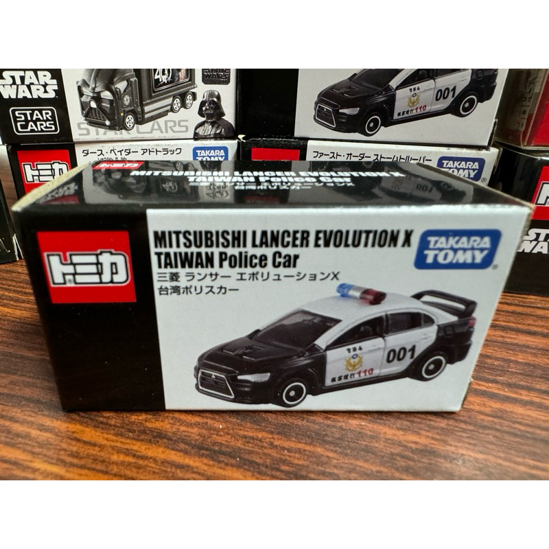 Tomica 多美 MITSUBISHI LANCER EVOLUTION X 台灣警車